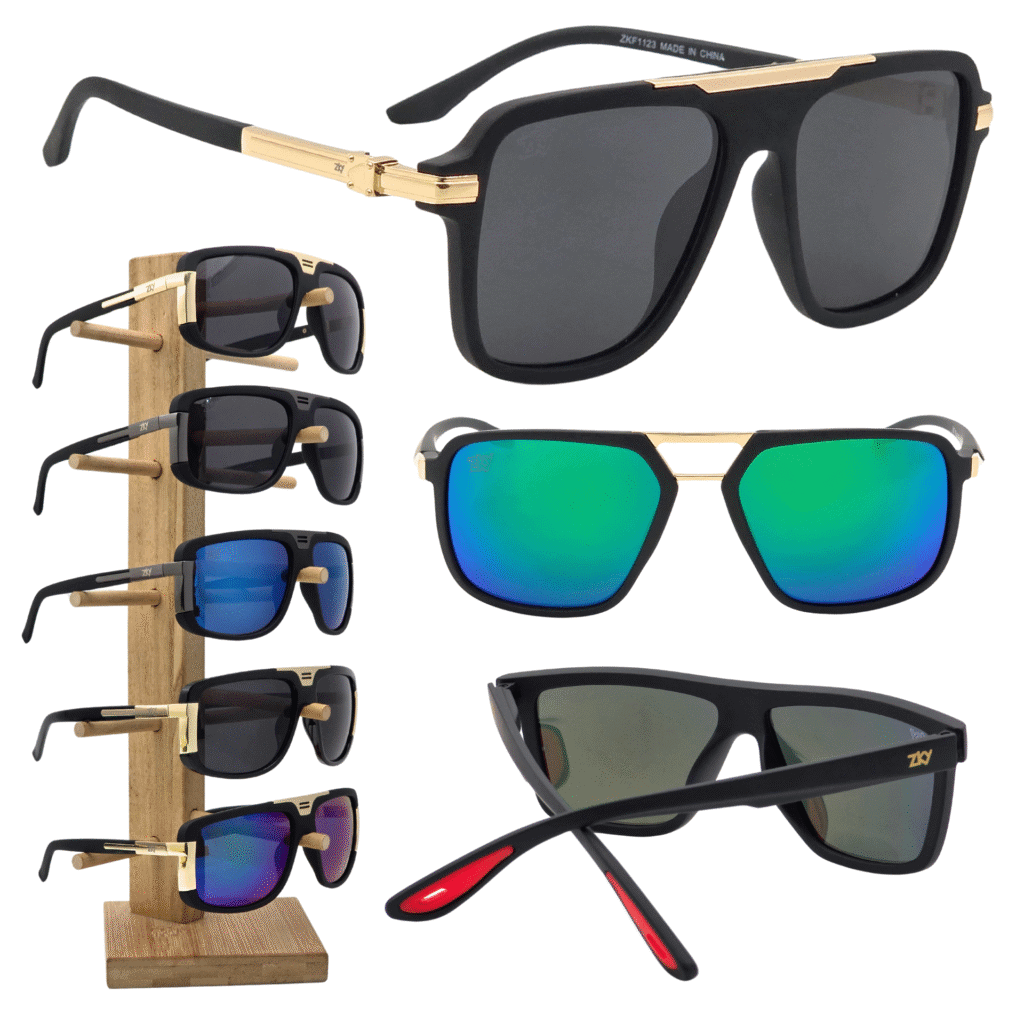 Lentes ZKY de Empresa Mayorista Aloaristi, S.A. en la Zona Libre de Colón en la República de Panamá