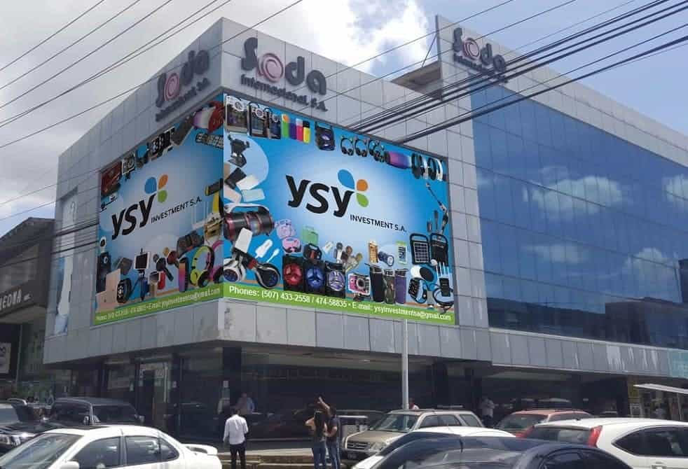 Showroom de YSY Investment, S.A. en la Zona Libre de Colón